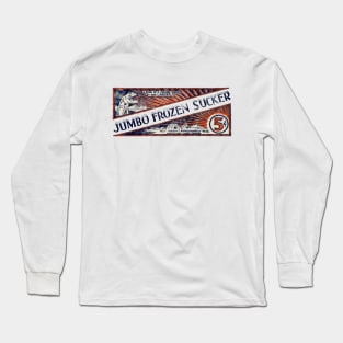 1950s Jumbo Frozen Sucker Long Sleeve T-Shirt